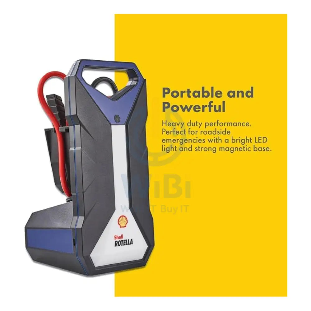 Shell SH924 2000A 12V Battery Booster & Jumper Cables Accessories > Power Adapters