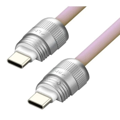 SIA Power Link Lanyard Cable - USB-C / 60W / 1.2 Meter / Light Pink