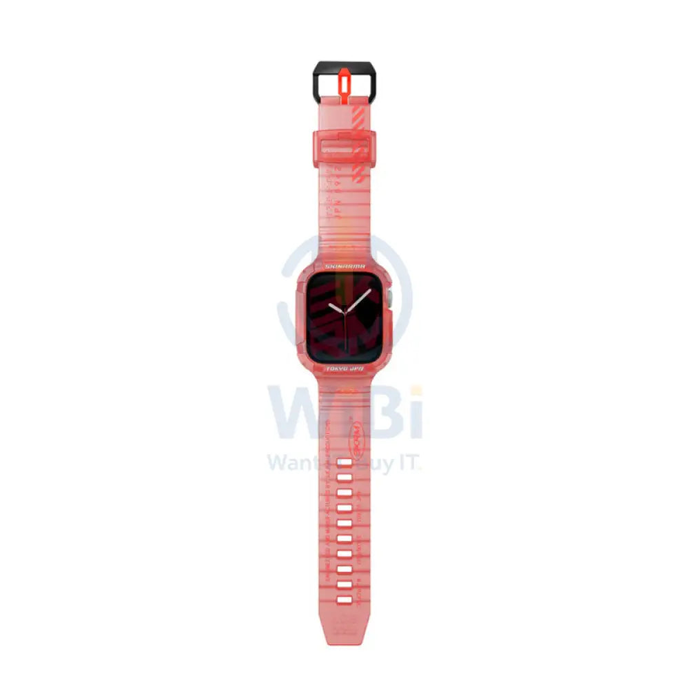 SKINARMA Apple Watch Strap Saido 45/44 mm - Red Accessories > Smart Watches