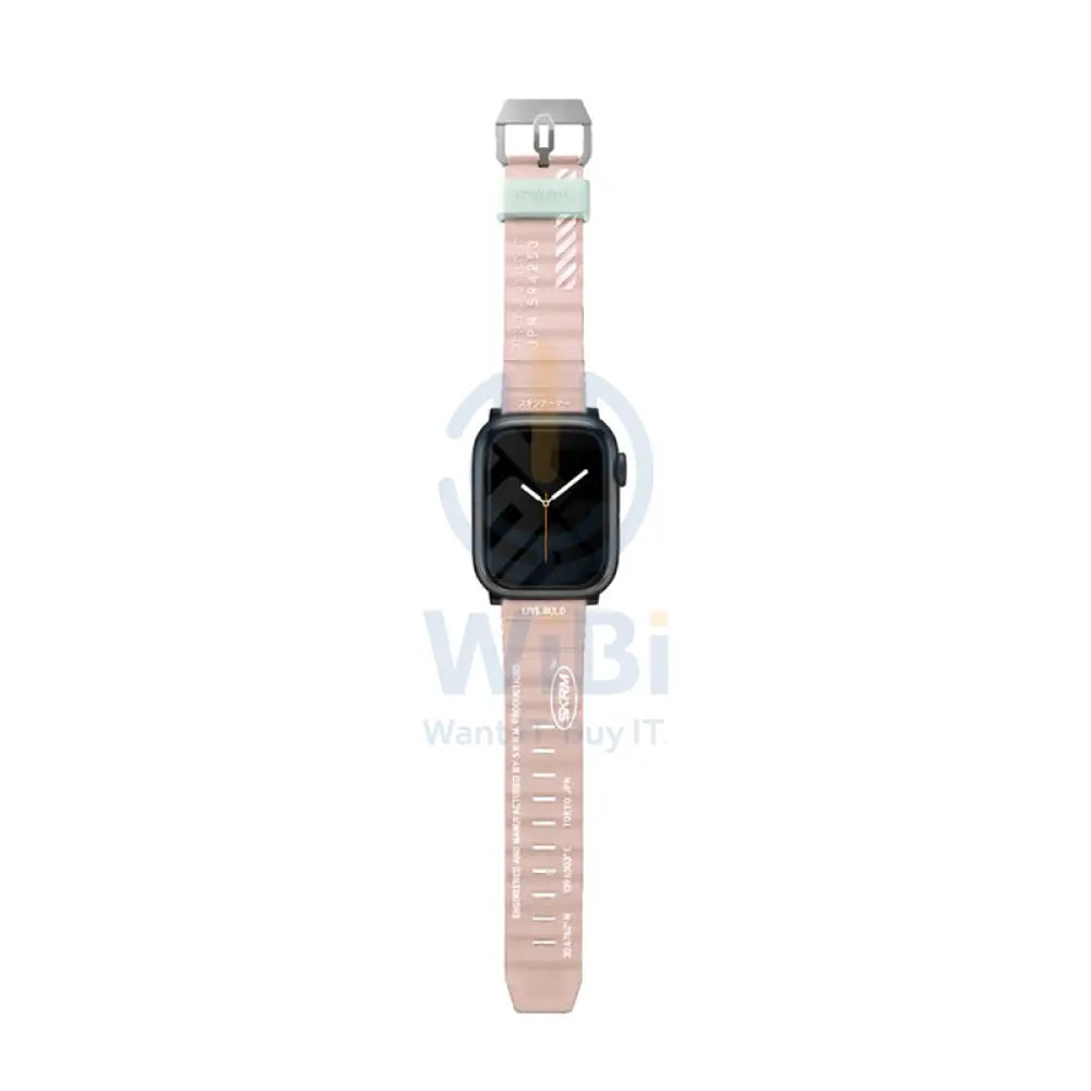 SKINARMA Apple Watch Strap Shokku 42/44/45 mm - Light Pink Accessories > Smart Watches