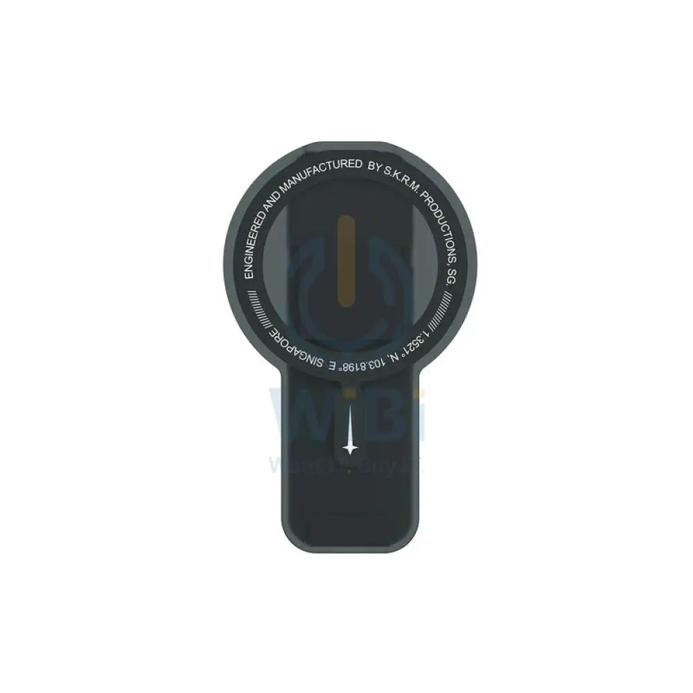SKINARMA Arch XE Phaze Smart Magnetic Grip-Stand - Black Accessories > Mobiles & Tablets > Mobiles > Mobile Holder
