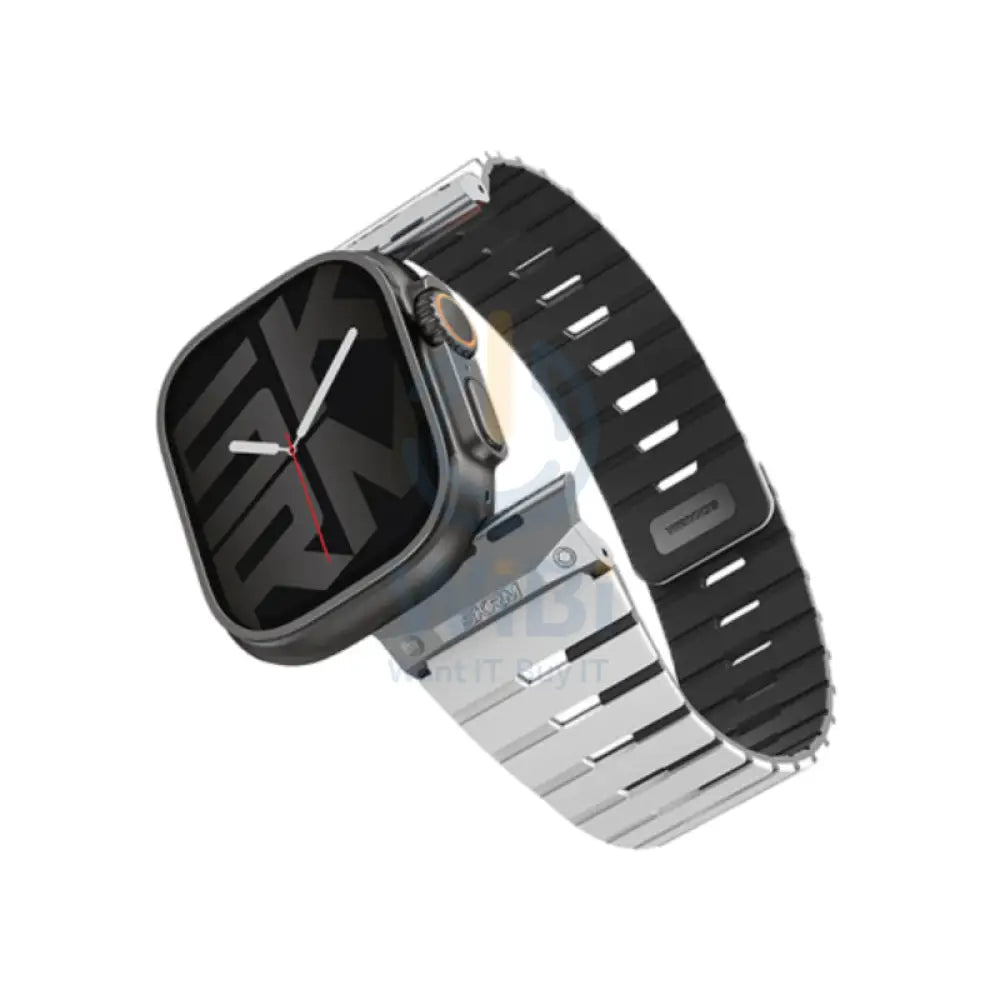 SKINARMA Gemini Magnetic Watch Strap - Apple Watch 44/45/46/49 mm / Chalk Accessories > Smart Watches > Straps