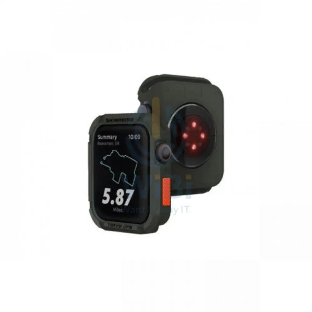 SKINARMA Kurono Apple Watch Ultra Protection Case - 49mm / Dark Olive Accessories > Smart Watches