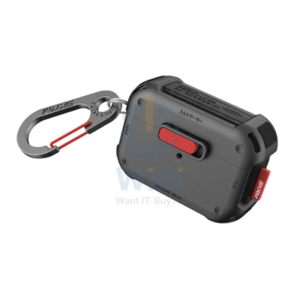SKINARMA Mecha Case - Apple Airpods Pro 2 / Gunmetal Accessories > Mobiles & Tablets > Offer Zone