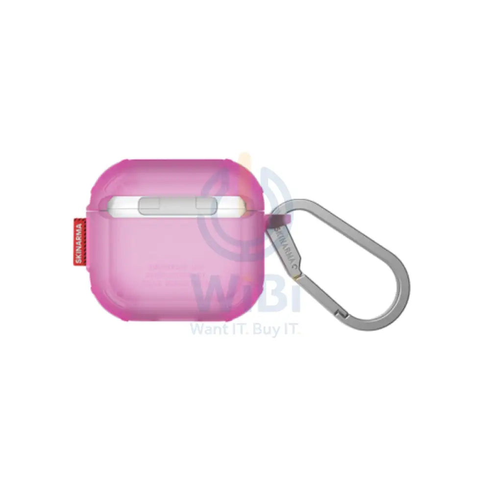 SKINARMA Mecha CE Case - Apple AirPods 4 / Fuchsia Accessories > Mobiles & Tablets > Offer Zone