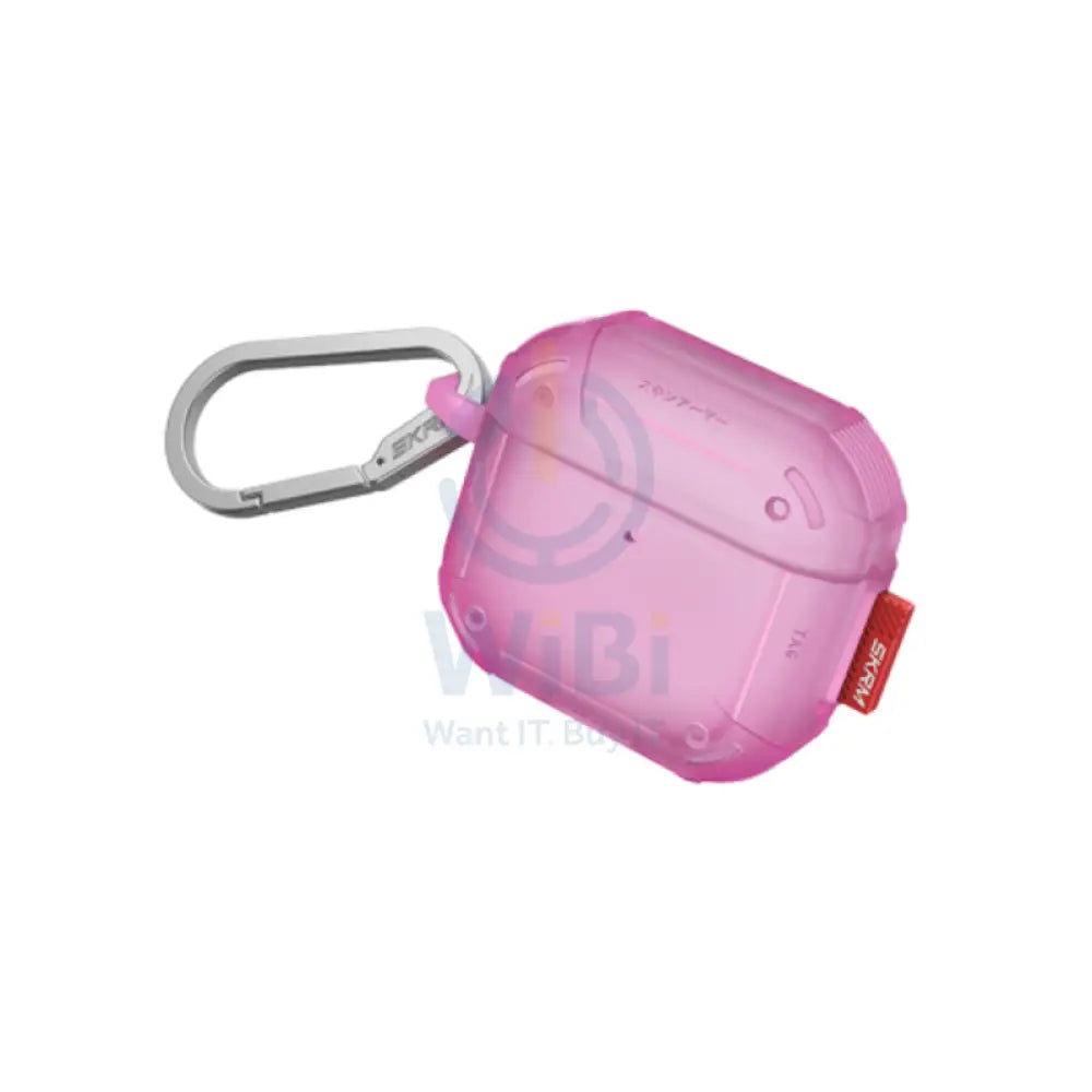 SKINARMA Mecha CE Case - Apple AirPods 4 / Fuchsia Accessories > Mobiles & Tablets > Offer Zone