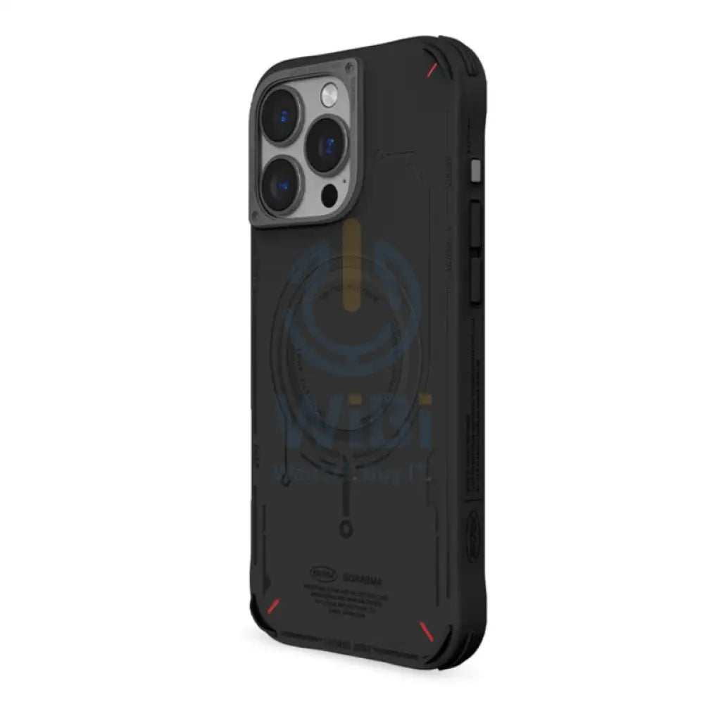 SKINARMA MECHA Mag-Charge - iPhone 16 Pro Max / Black Accessories > Mobiles & Tablets > Mobiles > Covers & Cases