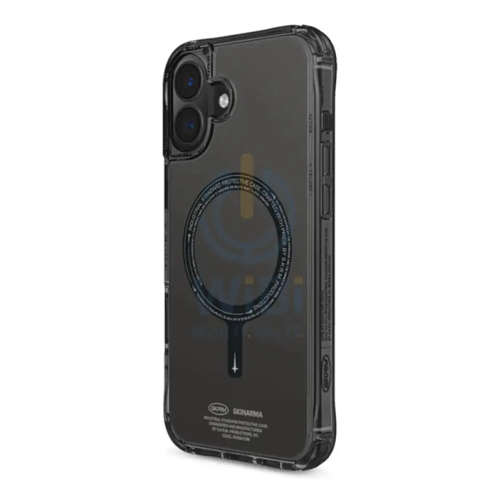 SKINARMA SAIDO Mag-Charge - iPhone 16 Plus / Black Accessories > Mobiles & Tablets > Mobiles > Covers & Cases