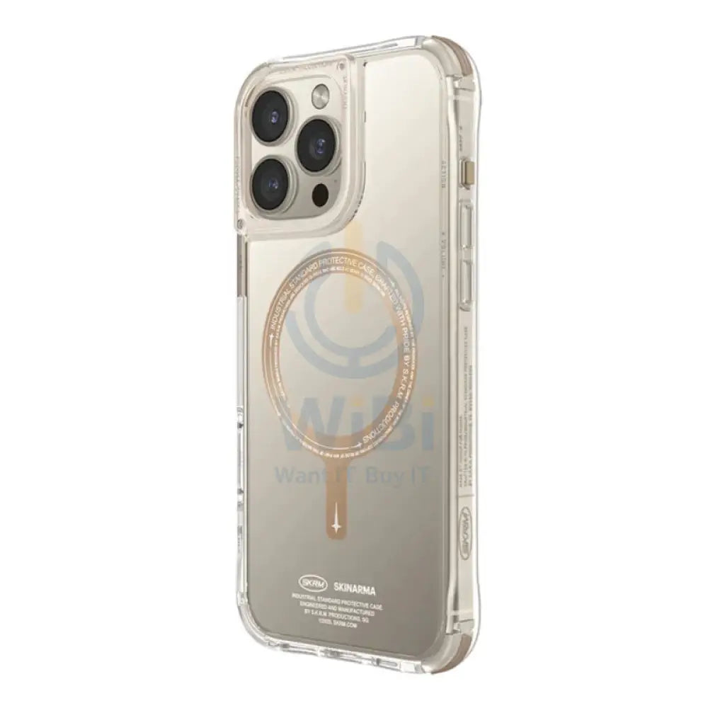 SKINARMA SAIDO Mag-Charge - iPhone 16 Pro / Champagne (Prime Edition) Accessories > Mobiles & Tablets > Mobiles >