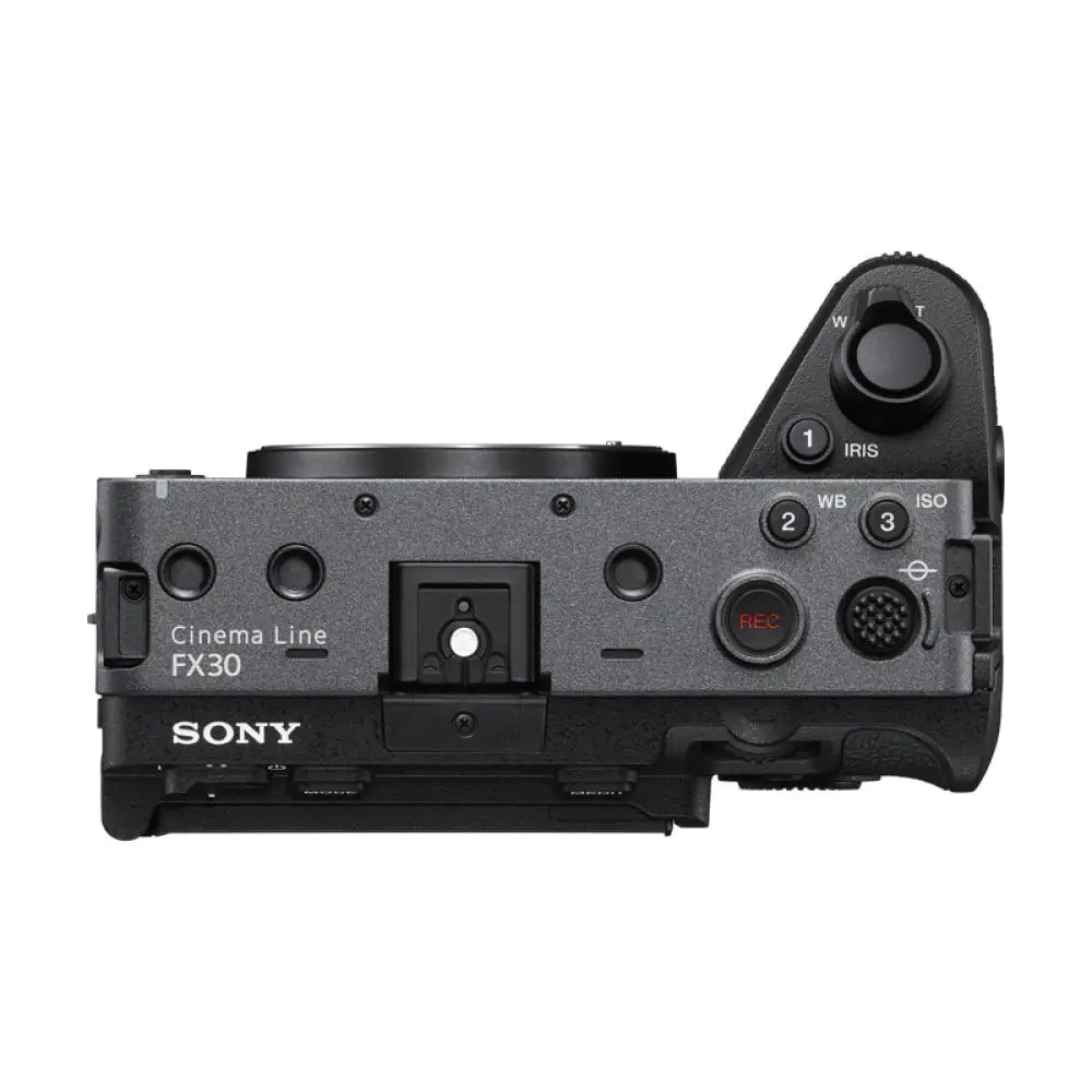 Sony FX30 Digital Cinema Camera - 26MP / 2.8’’ LCD 4K / Wi-Fi / Bluetooth / HDMI / USB - Black Accessories > Camera