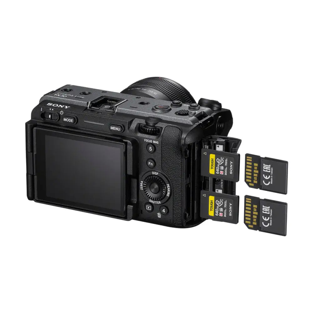 Sony FX30 Digital Cinema Camera - 26MP / 2.8’’ LCD 4K / Wi-Fi / Bluetooth / HDMI / USB - Black Accessories > Camera