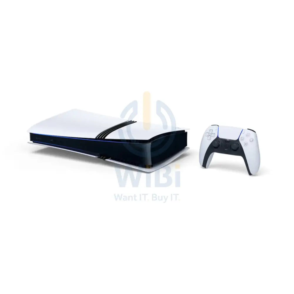 Sony PlayStation 5 Pro Digital Edition Console - 16GB / 1TB / Bluetooth / HDMI / USB / Type-C - White Gaming Consoles >