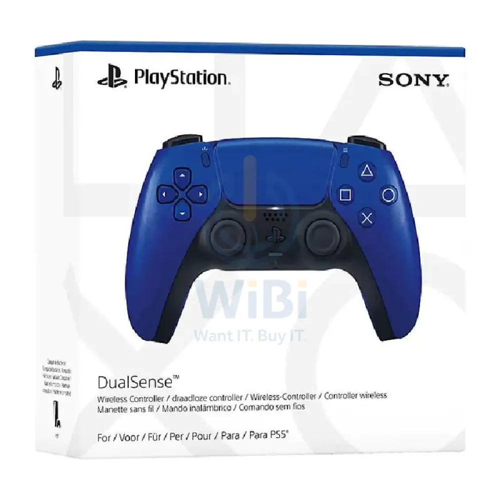 Sony PS5 DualSense Wireless Controller - Cobalt Blue Accessories > Gaming Controllers > Gaming Zone