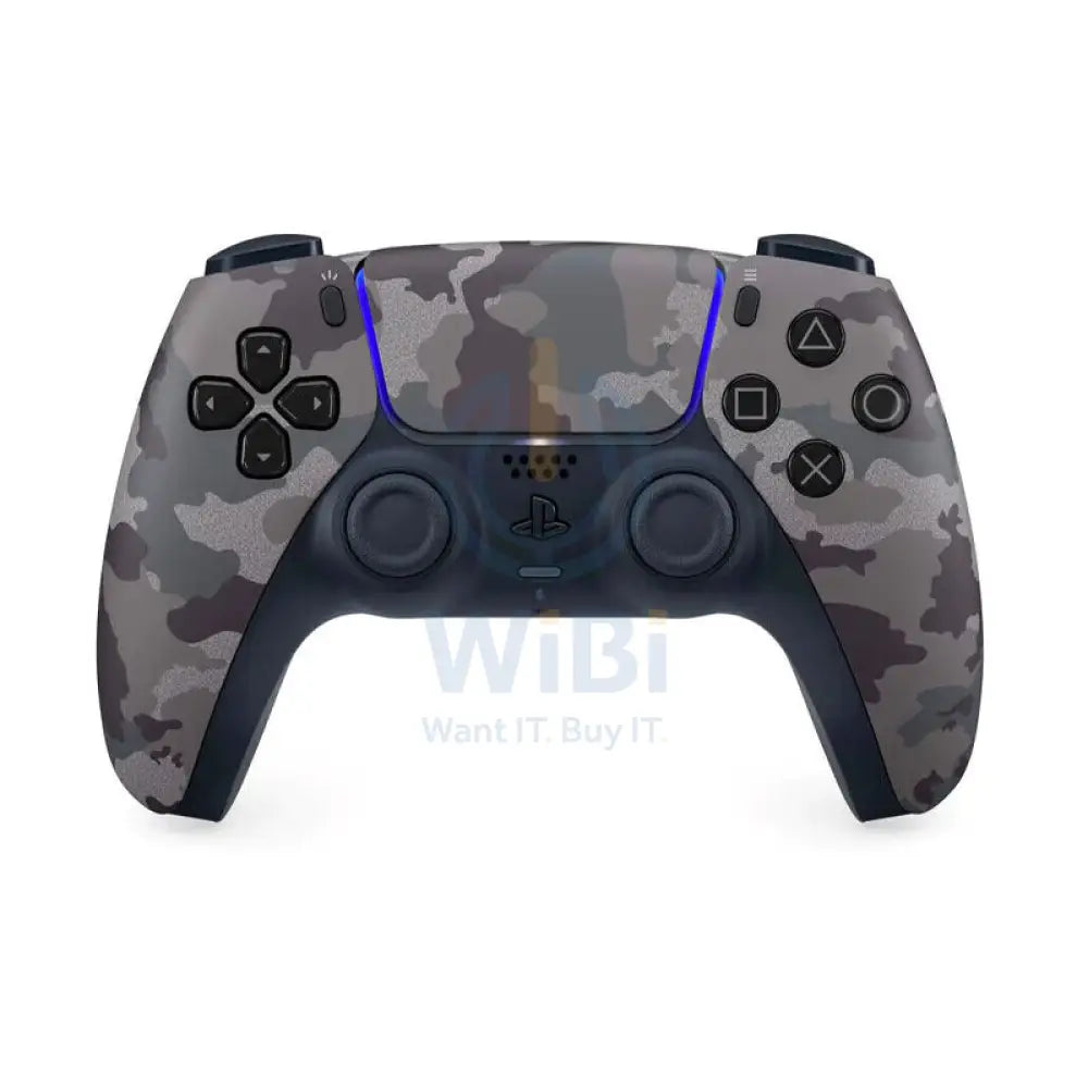 Sony PS5 DualSense Wireless Controller - Gray Camouflage Accessories > Gaming Controllers > Gaming Zone