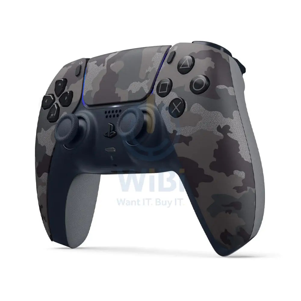 Sony PS5 DualSense Wireless Controller - Gray Camouflage Accessories > Gaming Controllers > Gaming Zone
