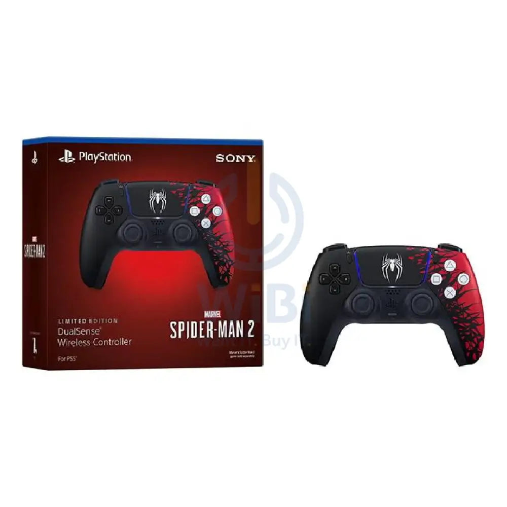 Sony PS5 DualSense Wireless Controller - Marvel’s Spider-Man 2 Limited Edition Accessories > Gaming Controllers >