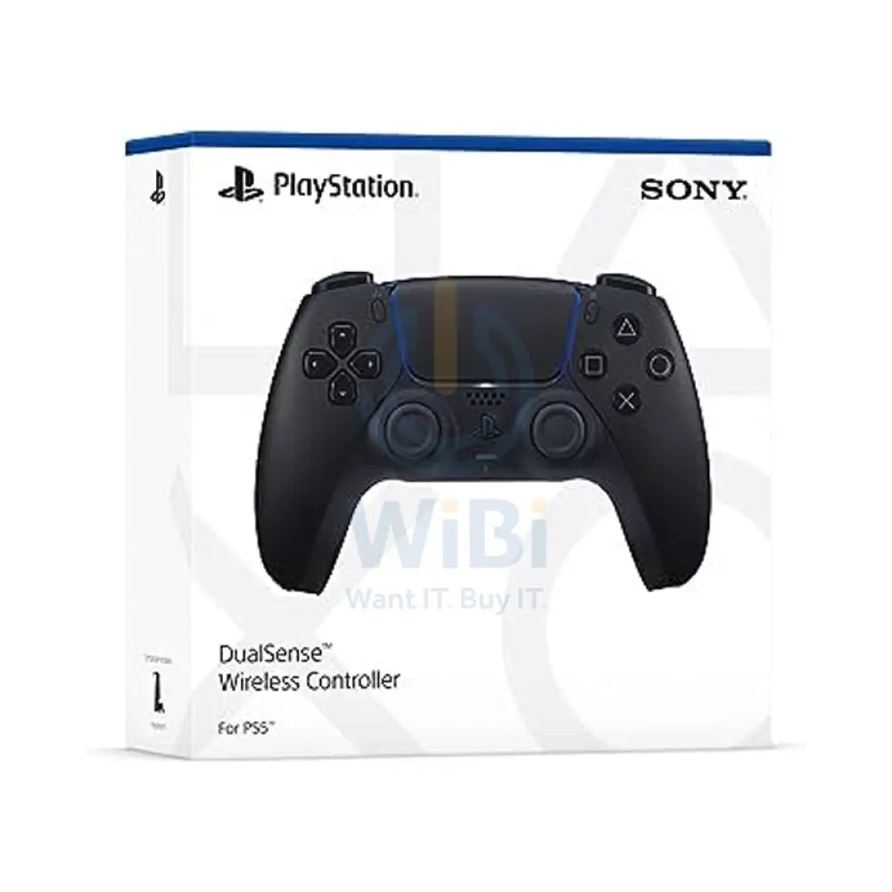 Sony PS5 DualSense Wireless Controller For PlayStation 5 - Midnight Black Accessories > Gaming Controllers > Gaming Zone