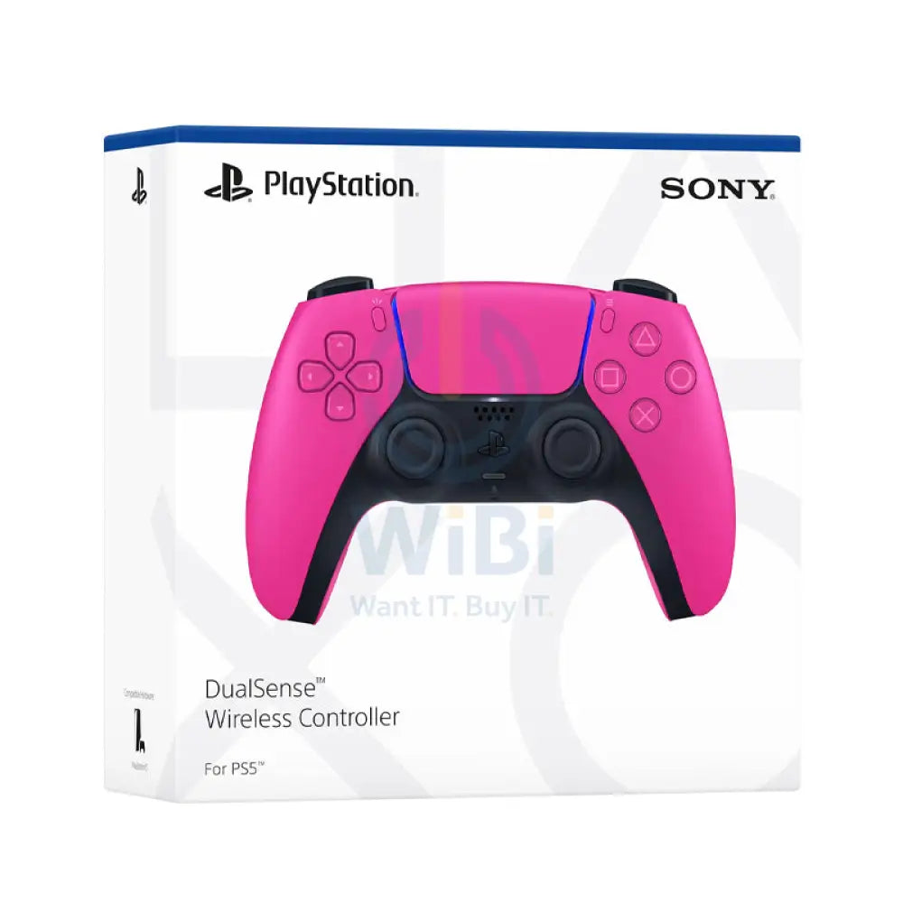 Sony PS5 DualSense Wireless Controller – NOVA PINK Accessories > Gaming Controllers > Gaming Zone