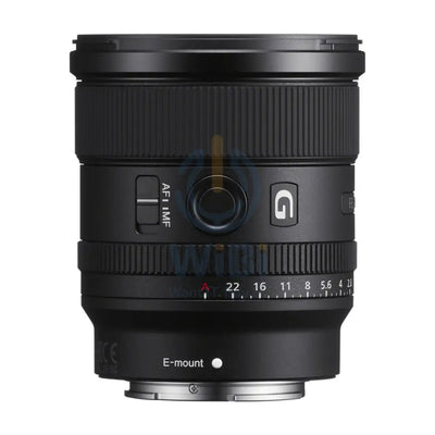 سوني SEL20F18G SEL20F18G FE 20MM F/1.8 G عدسة - كامل إطار / 67 مم - أسود كاميرات > DSLR كاميرا عدسة كاميرا