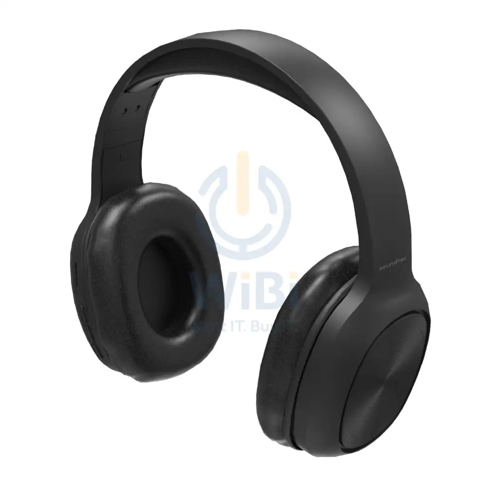 Soundtec By Porodo Pure Bass FM Wireless Headphone - Black Accessories > Audio > Headphones