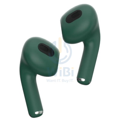 Soundtec By Porodo Wireless Earbuds 3 Wireless Charging Case & Independent Connection - Green Accessories > Mobiles &