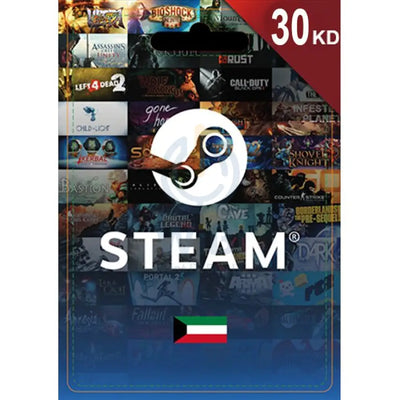 Steam Gaming Card 30KD (KUWAIT) Digital Card Digital Cards