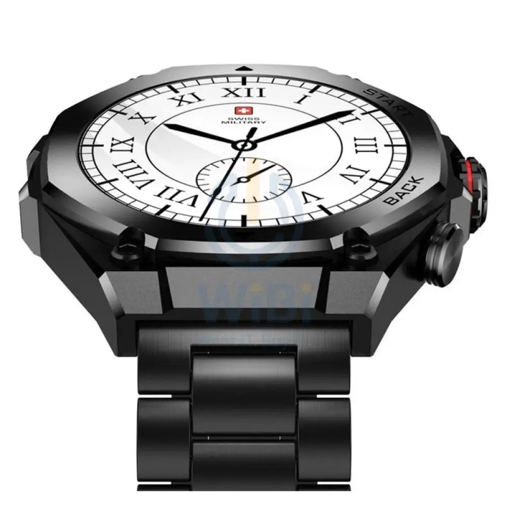 Swiss Military DOM 6 Smart Watch - 1.43’’ / Black Frame with Gun Metal Strap Smart Watches