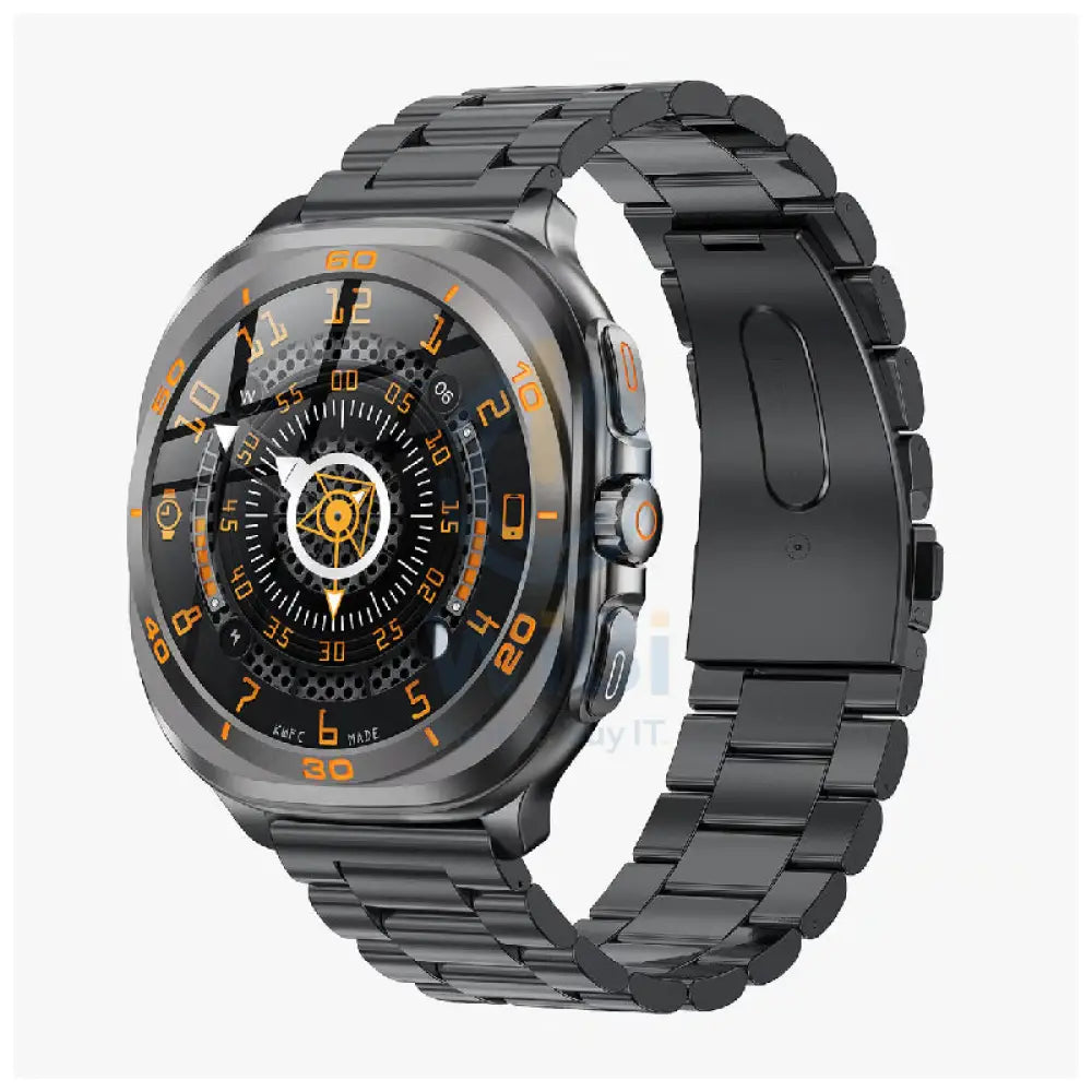 Swiss Military DOM 7 Smart Watch - 1.43’’ AMOLED / Black Metal Strap Smart Watches