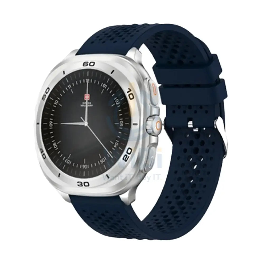 Swiss Military DOM 7 Smart Watch - 1.43’’ AMOLED / Blue Smart Watches