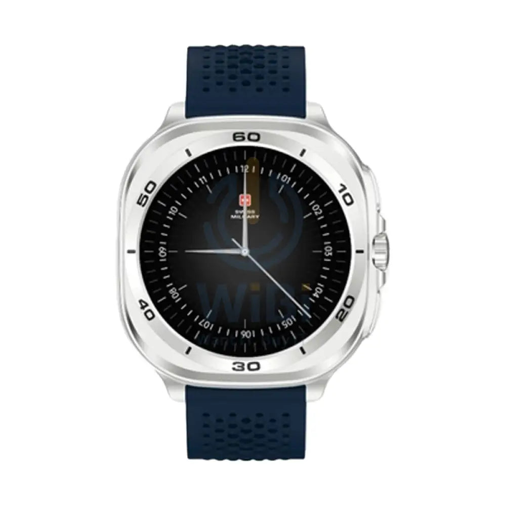 Swiss Military DOM 7 Smart Watch - 1.43’’ AMOLED / Blue Smart Watches