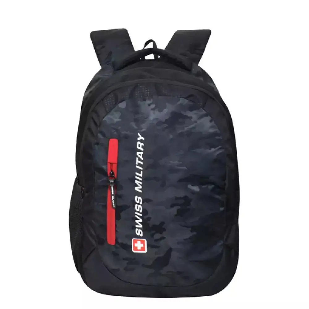 Swiss Military Sling Arrow Backpack - Black/Camo Accessories > Bag