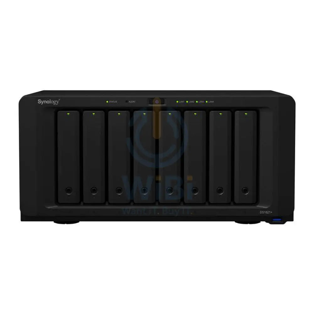 Synology DiskStation DS1821+ - 24TB / 4x 6TB / SATA / 8-Bays / USB / LAN / eSATA / Desktop