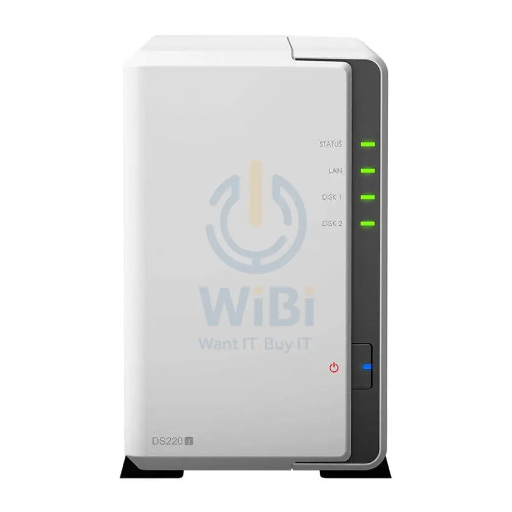 سينولوجي ديسك ستيشن سينولوجي ديسك ستيشن DS220J - 24 تيرابايت / 2x 12 تيرابايت / ساتا / خلجان / 2خلجان / يو اس بي / شبكة محلية / كمبيوتر مكتبي