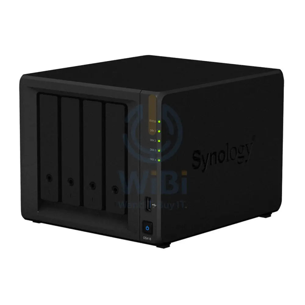 Synology DiskStation DS418 - 8TB / 4x 2TB / SATA / 4-Bays / USB / LAN / Desktop
