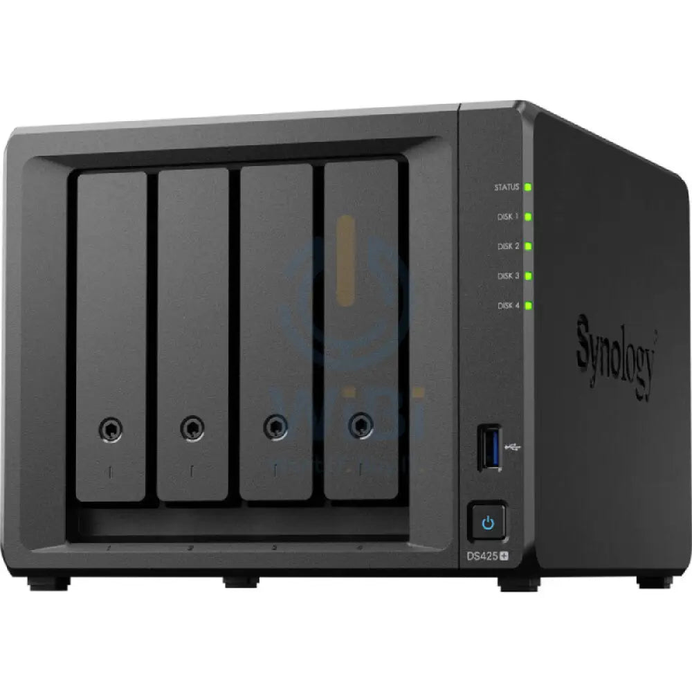 Synology DiskStation DS425+ - SATA / 4-Bays / USB / LAN / Desktop Storage > NAS Storage