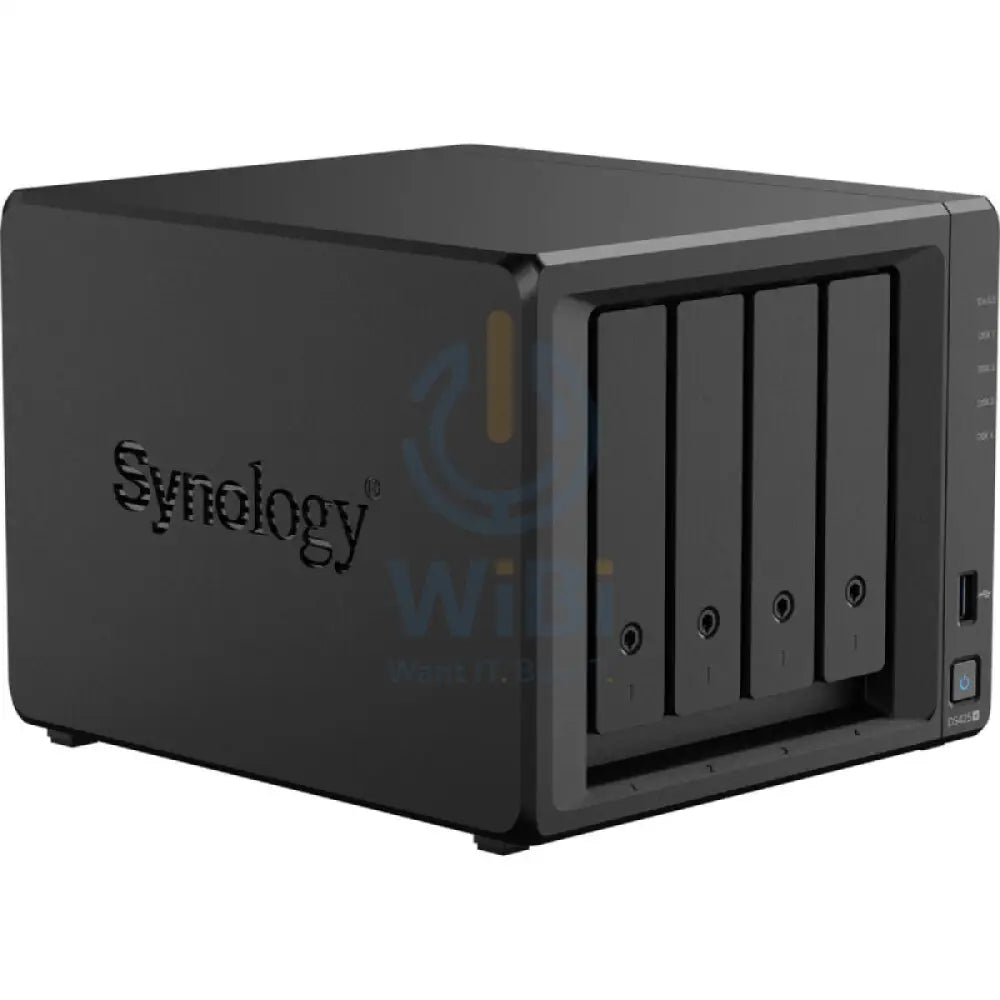 Synology DiskStation DS425+ - SATA / 4-Bays / USB / LAN / Desktop Storage > NAS Storage