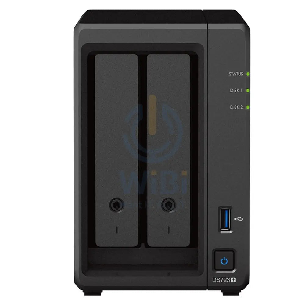 Synology DiskStation DS723 + - 16TB / 2x 8TB / SATA / 2-Bays / USB / LAN / eSATA / Desktop Storage > NAS Storage