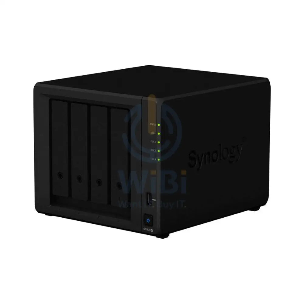 سينولوجي ديسك ستيشن DS920+ - 12 تيرابايت / 3x 4 تيرابايت / ساتا / 4-خلجان / USB / شبكة محلية / إيساتا / كمبيوتر مكتبي