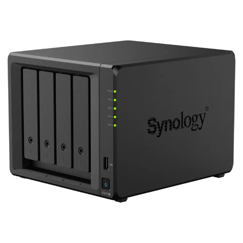 Synology DiskStation DS925 + - SATA / M.2 NVMe / 4-Bays / USB / LAN / Desktop Storage > NAS Storage