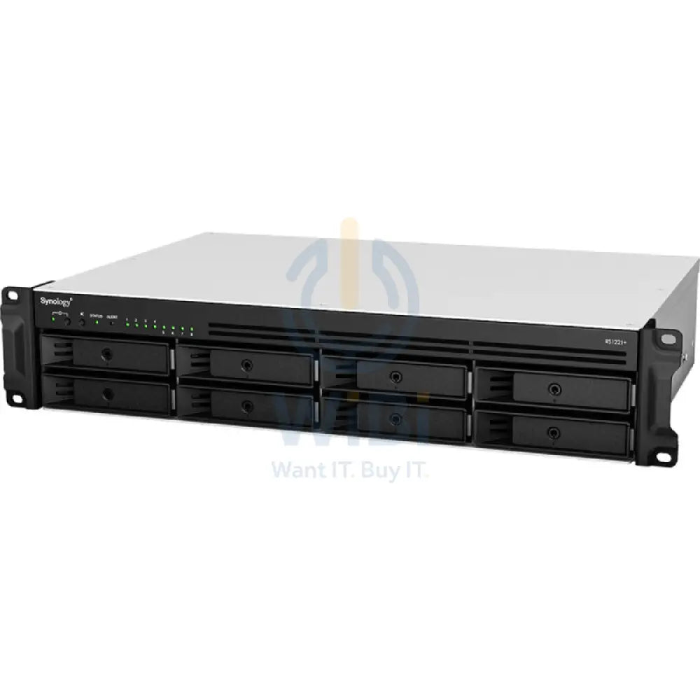 Synology RackStation RS1221 + - SATA / 8-Bays / USB / LAN / eSATA / Rack (2U) Storage > NAS Storage