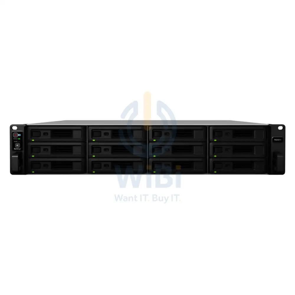Synology RackStation RS2421+ - 96TB / 12x 8TB / SATA / 12-Bays / USB / LAN / Rack (2U)
