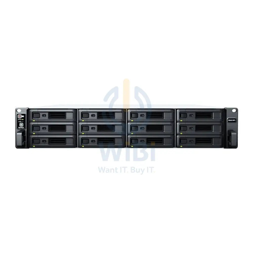 سينولوجي راك ستيشن RS2421RP+ - 32 تيرابايت / 4x 8 تيرابايت / ساتا / خلجان / يو اس بي شبكة محلية / حامل (2U)