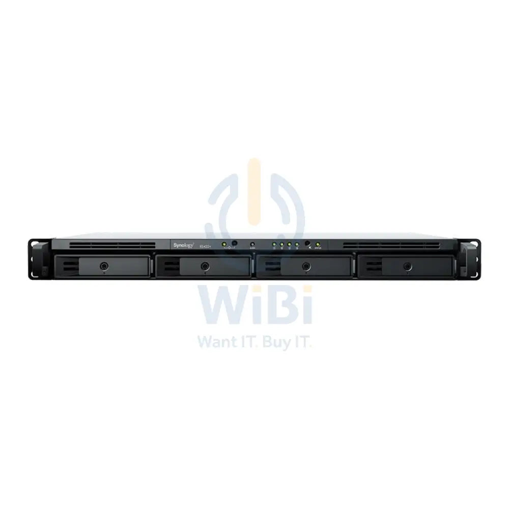Synology RackStation RS422 + - 32TB / 4x 8TB / SATA / 4-Bays / USB / LAN / Rack (1U) Storage > NAS Storage