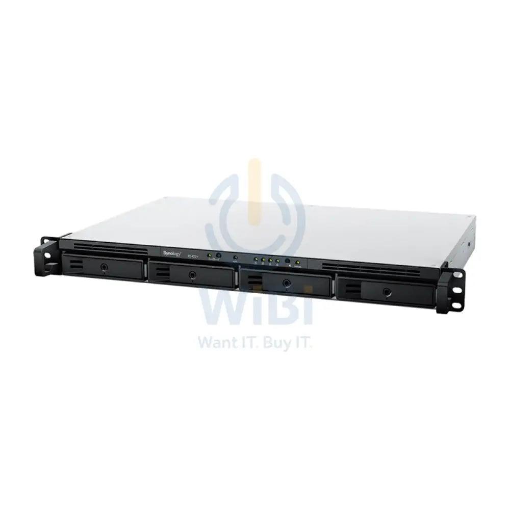 Synology RackStation RS422 + - 32TB / 4x 8TB / SATA / 4-Bays / USB / LAN / Rack (1U) Storage > NAS Storage