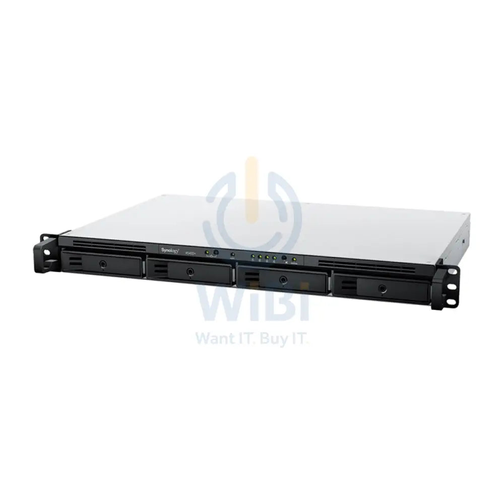 Synology RackStation RS422 + - SATA / 4-Bays / USB / LAN / Rack (1U) (With Rail Kit) Storage > NAS Storage