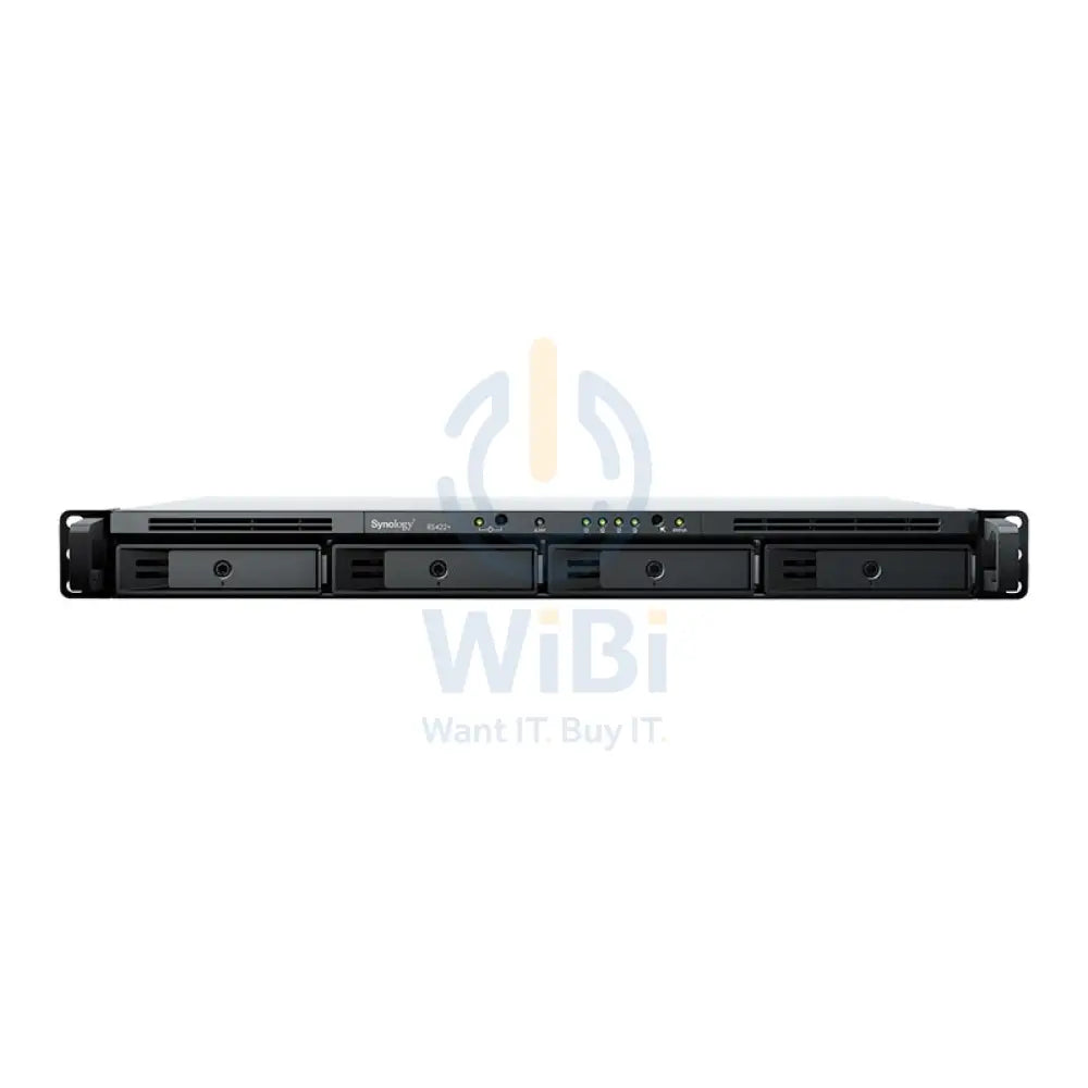 Synology RackStation RS422 + - SATA / 4-Bays / USB / LAN / Rack (1U) (With Rail Kit) Storage > NAS Storage
