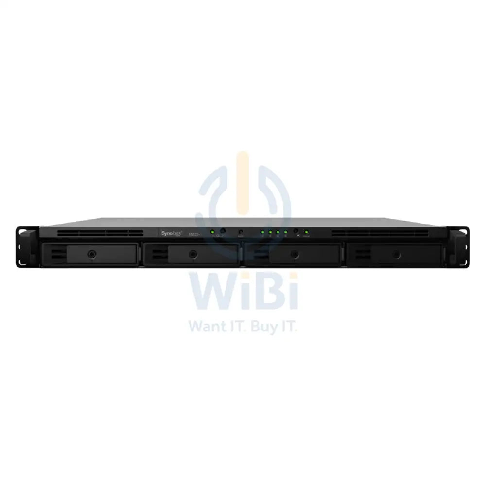 Synology RackStation RS822 + - 54TB / 3x 18TB / SATA / 4-Bays / eSATA / USB / LAN / Rack (1U) Storage > NAS Storage