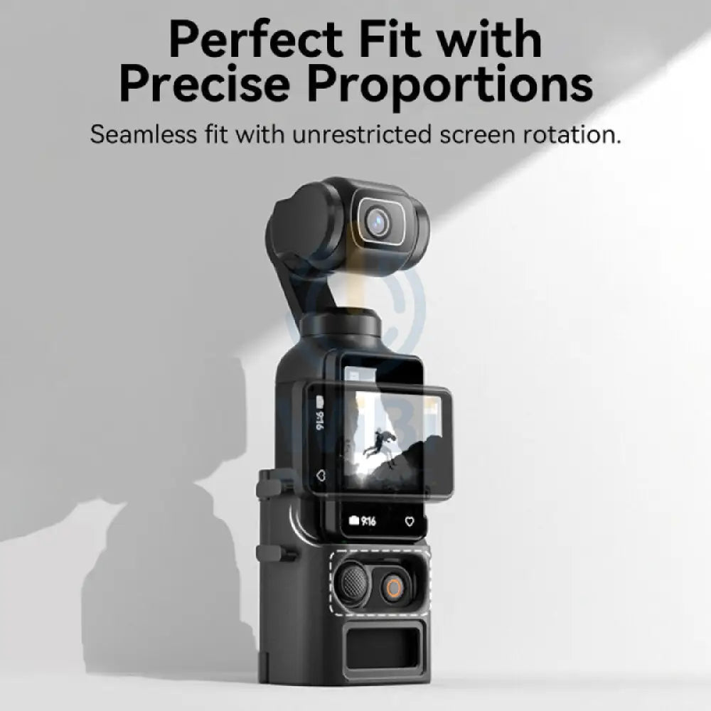 TELESIN Multi-Function Expansion Frame for DJI Pocket 3 - Black Accessories > Cameras
