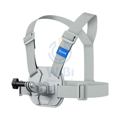 TELESIN Vest Chest Strap with Quick Release for Action Cameras - Gray Accessories > Cameras