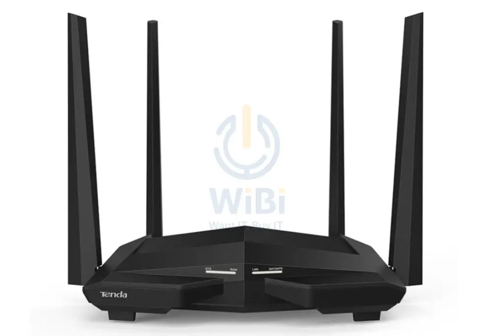 Tenda AC10 AC1200 Smart Gigabit Wi-Fi Router / 3x 10/100/1000Mbps LAN ports / 1 USB2.0 port / 4 5dBi external dual band